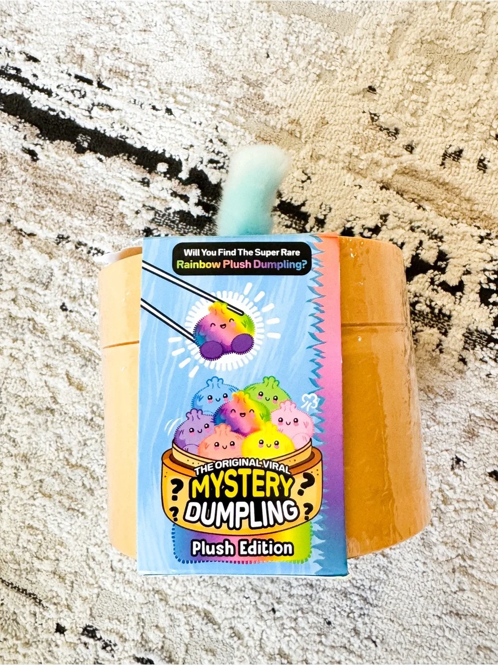 Mystery Dumpling Plush Edition - rainbow plush dumpling
